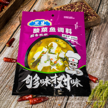 SANYI Best-selling Halal Food Seasoning Spicy Pickled Cabbage Sauce for Fish